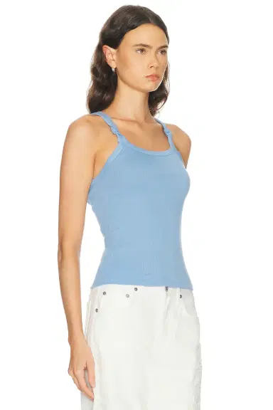 RE/DONE Knotted Ribbed Tank | Thumbnail 2 RE/DONE Knotted Ribbed Tank | Thumbnail 2
