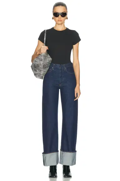 RE/DONE 60s Slim Tee Bodysuit | Thumbnail 5 RE/DONE 60s Slim Tee Bodysuit | Thumbnail 5