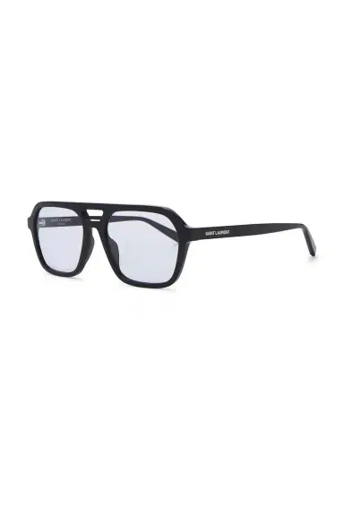 Saint Laurent SL Logo Rectangular Sunglasses | Thumbnail 2 Saint Laurent SL Logo Rectangular Sunglasses | Thumbnail 2