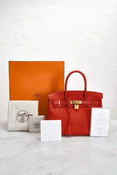 HERMÈS Hermes Togo Birkin 30 Handbag | Thumbnail 8 HERMÈS Hermes Togo Birkin 30 Handbag | Thumbnail 8