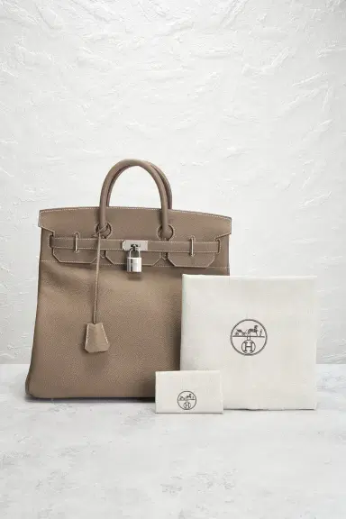 HERMÈS Hermes Togo Haut A Courroies Birkin 40 Handbag | Thumbnail 10 HERMÈS Hermes Togo Haut A Courroies Birkin 40 Handbag | Thumbnail 10