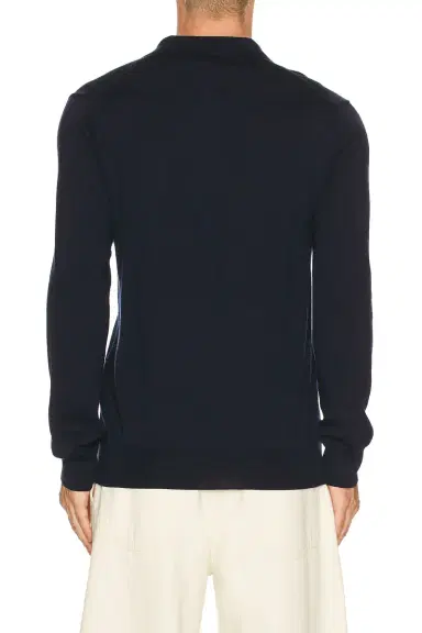 Polo Ralph Lauren Long Sleeve Merino Wool Button Placket Polo Sweater | Thumbnail 2 Polo Ralph Lauren Long Sleeve Merino Wool Button Placket Polo Sweater | Thumbnail 2