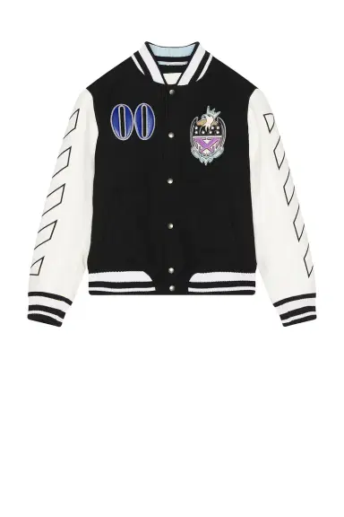 Off-White Royal Jewels Wool Varsity Jacket | Thumbnail 5 Off-White Royal Jewels Wool Varsity Jacket | Thumbnail 5