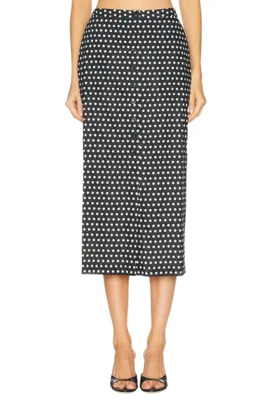 Frame The Polka Dot Skirt | Thumbnail 1 Frame The Polka Dot Skirt | Thumbnail 1