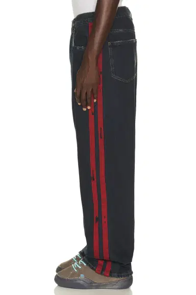 Nahmias Destroyed Denim Track Pant | Thumbnail 3 Nahmias Destroyed Denim Track Pant | Thumbnail 3