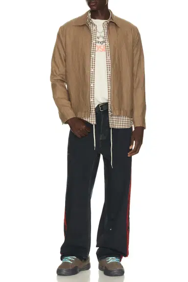 Nahmias Destroyed Denim Track Pant | Thumbnail 5 Nahmias Destroyed Denim Track Pant | Thumbnail 5