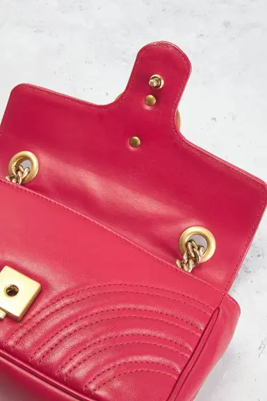 Gucci Gucci Mini GG Marmont Shoulder Bag | Thumbnail 7 Gucci Gucci Mini GG Marmont Shoulder Bag | Thumbnail 7