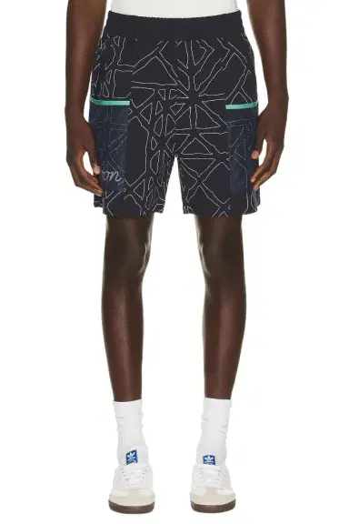 Malbon Mesh Basket Shorts | Thumbnail 1 Malbon Mesh Basket Shorts | Thumbnail 1