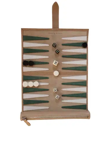 Throwing Doubles Tulum Travel Backgammon Board | Thumbnail 1 Throwing Doubles Tulum Travel Backgammon Board | Thumbnail 1