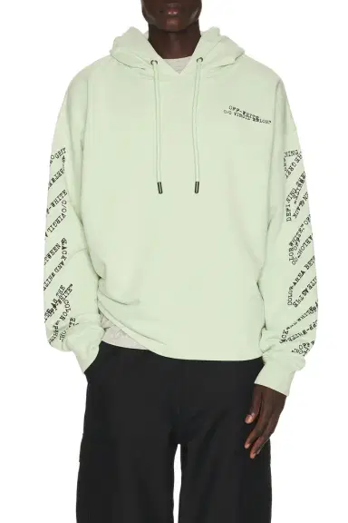 Off-White Type Arrow Loose Hoodie | Thumbnail 1 Off-White Type Arrow Loose Hoodie | Thumbnail 1