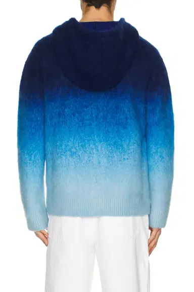 Casablanca Gradient Mohair Hoodie | Thumbnail 2 Casablanca Gradient Mohair Hoodie | Thumbnail 2