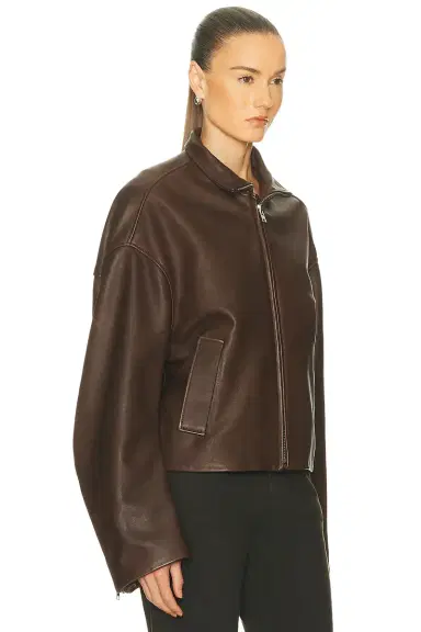GRLFRND Romy Leather Jacket | Thumbnail 4 GRLFRND Romy Leather Jacket | Thumbnail 4