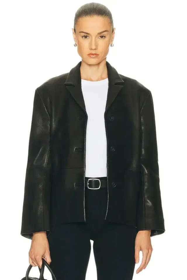Marlo Leather Blazer Marlo Leather Blazer