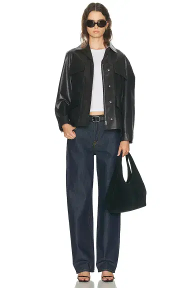 GRLFRND Dara Leather Jacket | Thumbnail 5 GRLFRND Dara Leather Jacket | Thumbnail 5