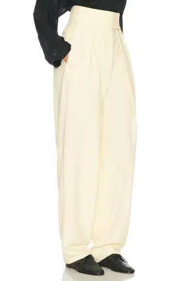 Helsa High Waist Pleated Suit Trouser | Thumbnail 2 Helsa High Waist Pleated Suit Trouser | Thumbnail 2