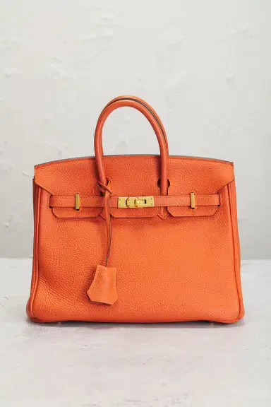 HERMÈS Hermes Chevre Birkin 25 Handbag | Thumbnail 2 HERMÈS Hermes Chevre Birkin 25 Handbag | Thumbnail 2