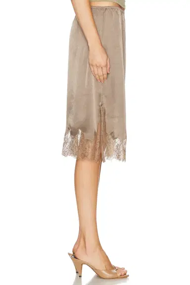 Citizens of Humanity Lace Trimmed Skirt | Thumbnail 3 Citizens of Humanity Lace Trimmed Skirt | Thumbnail 3