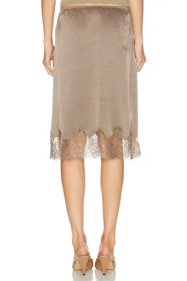 Citizens of Humanity Lace Trimmed Skirt | Thumbnail 4 Citizens of Humanity Lace Trimmed Skirt | Thumbnail 4