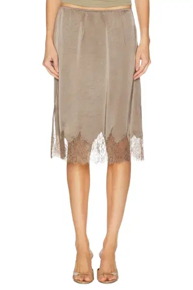 Citizens of Humanity Lace Trimmed Skirt | Thumbnail 1 Citizens of Humanity Lace Trimmed Skirt | Thumbnail 1