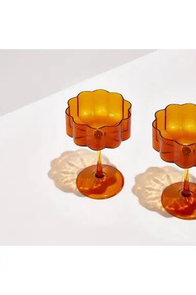 FAZEEK Wave Coupe Glasses Set of 2 | Thumbnail 3 FAZEEK Wave Coupe Glasses Set of 2 | Thumbnail 3