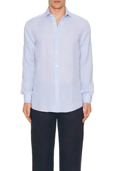 Frescobol Carioca Antonio Linen Shirt | Thumbnail 1 Frescobol Carioca Antonio Linen Shirt | Thumbnail 1
