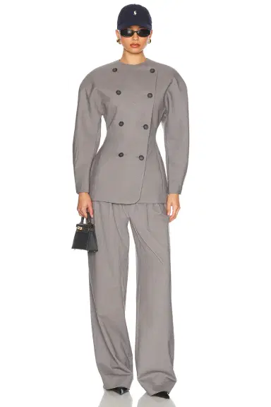 Helsa The Curvilinear Blazer | Thumbnail 4 Helsa The Curvilinear Blazer | Thumbnail 4