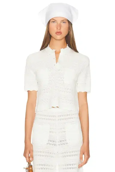 Helsa Kaitltn Scalloped Top | Thumbnail 1 Helsa Kaitltn Scalloped Top | Thumbnail 1