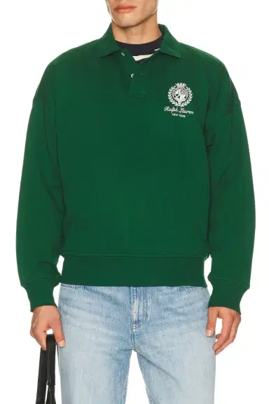 Polo Ralph Lauren Fleece New York Graphic Polo | Thumbnail 1 Polo Ralph Lauren Fleece New York Graphic Polo | Thumbnail 1