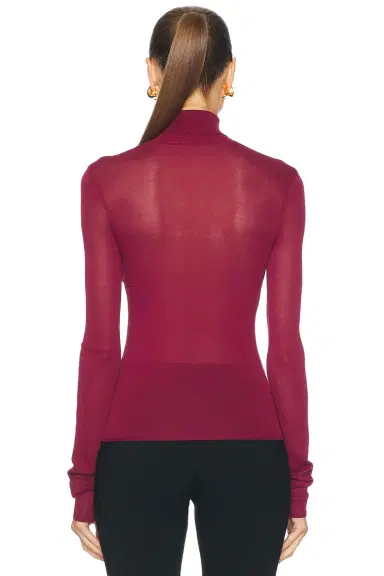 EAVES Alexander Sheer Turtleneck Sweater | Thumbnail 3 EAVES Alexander Sheer Turtleneck Sweater | Thumbnail 3
