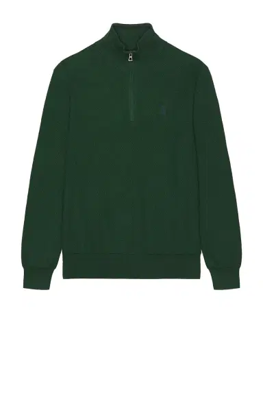 Polo Ralph Lauren Mesh-Knit Cotton Quarter-Zip Sweater | Thumbnail 4 Polo Ralph Lauren Mesh-Knit Cotton Quarter-Zip Sweater | Thumbnail 4
