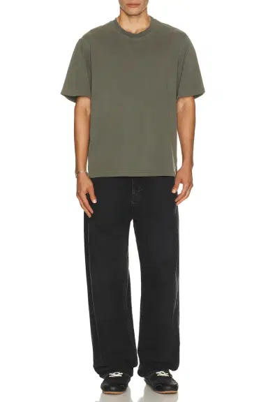 AGOLDE Asha Mock Neck Tee | Thumbnail 3 AGOLDE Asha Mock Neck Tee | Thumbnail 3