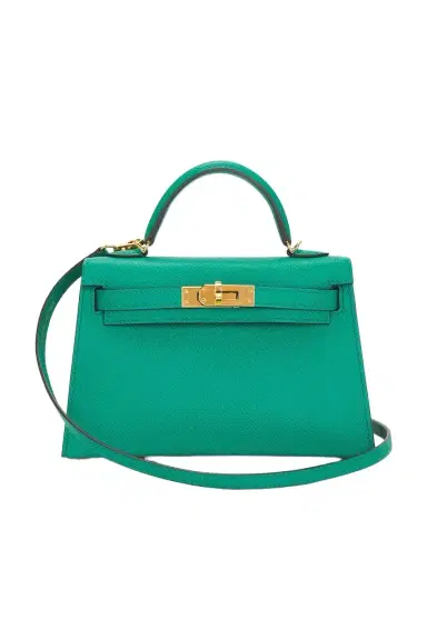HERMÈS Hermes Veau Epsom Kelly 20 Handbag | Thumbnail 1 HERMÈS Hermes Veau Epsom Kelly 20 Handbag | Thumbnail 1