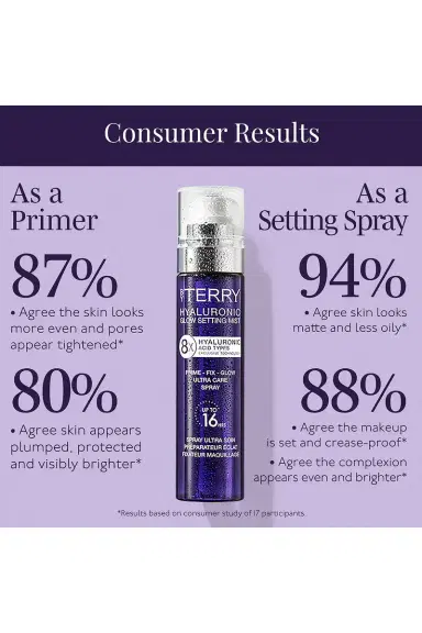 BY TERRY Hyaluronic Glow Setting Mist | Thumbnail 10 BY TERRY Hyaluronic Glow Setting Mist | Thumbnail 10