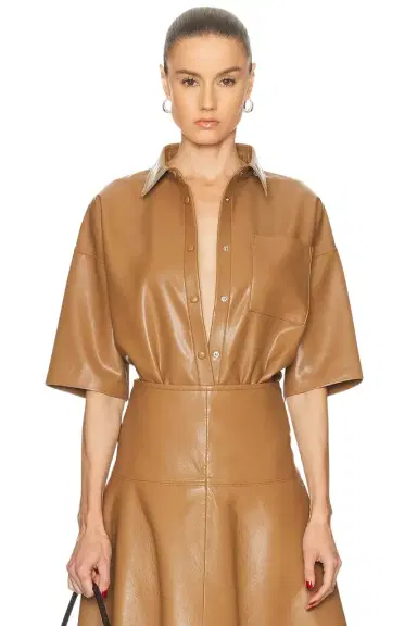Citizens of Humanity Frances Cropped Cape Button Up | Thumbnail 1 Citizens of Humanity Frances Cropped Cape Button Up | Thumbnail 1