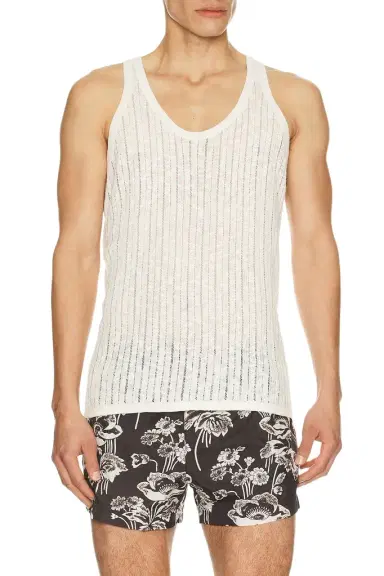 Commas Pointelle Knit Tank | Thumbnail 1 Commas Pointelle Knit Tank | Thumbnail 1