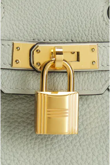 HERMÈS Hermes Clemence Birkin 25 Handbag | Thumbnail 6 HERMÈS Hermes Clemence Birkin 25 Handbag | Thumbnail 6