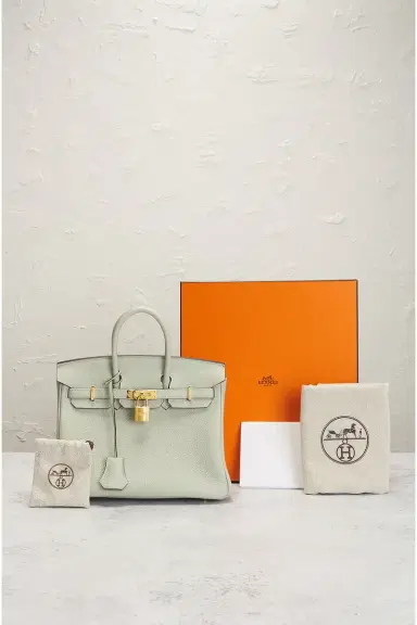 HERMÈS Hermes Clemence Birkin 25 Handbag | Thumbnail 7 HERMÈS Hermes Clemence Birkin 25 Handbag | Thumbnail 7