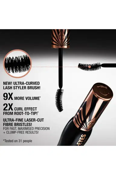 Charlotte Tilbury Exagger-Eyes Volume Mascara | Thumbnail 4 Charlotte Tilbury Exagger-Eyes Volume Mascara | Thumbnail 4