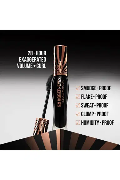 Charlotte Tilbury Exagger-Eyes Volume Mascara | Thumbnail 5 Charlotte Tilbury Exagger-Eyes Volume Mascara | Thumbnail 5