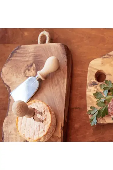 Verve Culture Olivewood Charcuterie Board With Rope Handle | Thumbnail 4 Verve Culture Olivewood Charcuterie Board With Rope Handle | Thumbnail 4