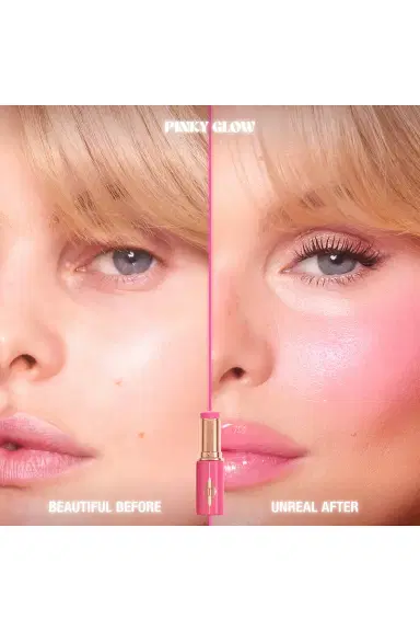 Charlotte Tilbury Unreal Lip + Cheek Glow Blush Stick with Hyaluronic Acid | Thumbnail 5 Charlotte Tilbury Unreal Lip + Cheek Glow Blush Stick with Hyaluronic Acid | Thumbnail 5