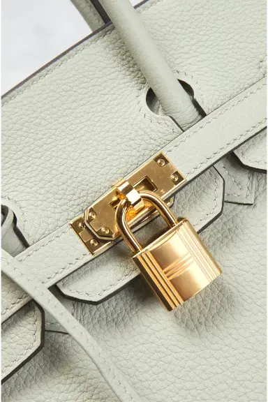HERMÈS Hermes Clemence Birkin 25 Handbag | Thumbnail 5 HERMÈS Hermes Clemence Birkin 25 Handbag | Thumbnail 5