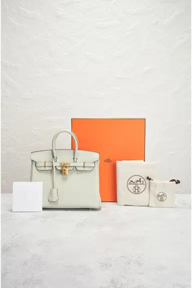 HERMÈS Hermes Clemence Birkin 25 Handbag | Thumbnail 7 HERMÈS Hermes Clemence Birkin 25 Handbag | Thumbnail 7