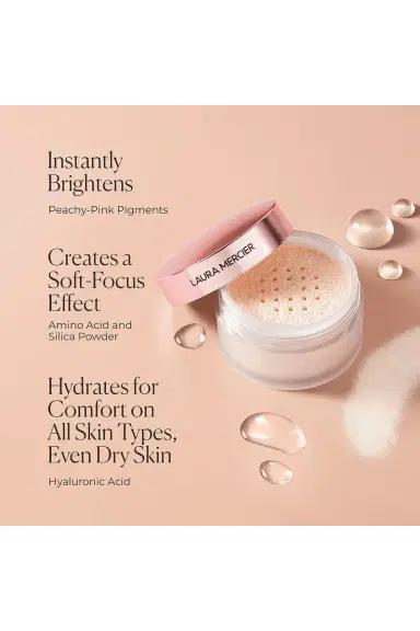 Laura Mercier Translucent Loose Setting Powder Ultra-Blur Tone-Up | Thumbnail 6 Laura Mercier Translucent Loose Setting Powder Ultra-Blur Tone-Up | Thumbnail 6