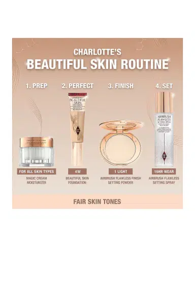Charlotte Tilbury Charlotte's Beautiful Skin Medium Coverage Liquid Foundation with Hyaluronic Acid | Thumbnail 6 Charlotte Tilbury Charlotte's Beautiful Skin Medium Coverage Liquid Foundation with Hyaluronic Acid | Thumbnail 6