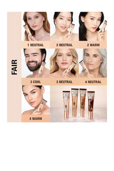 Charlotte Tilbury Charlotte's Beautiful Skin Medium Coverage Liquid Foundation with Hyaluronic Acid | Thumbnail 4 Charlotte Tilbury Charlotte's Beautiful Skin Medium Coverage Liquid Foundation with Hyaluronic Acid | Thumbnail 4