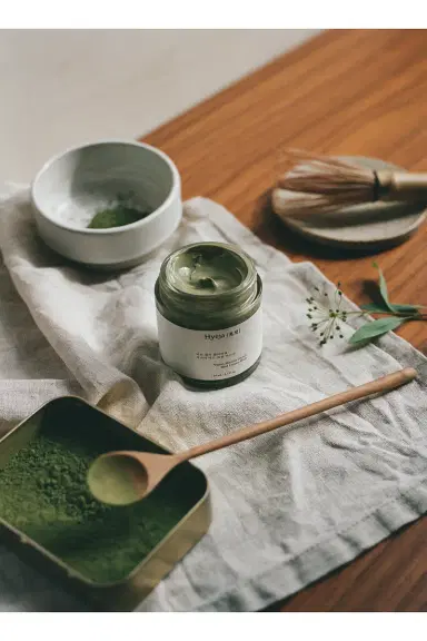 Hyeja Vegan Matcha Gentle Mud Cream Mask | Thumbnail 2 Hyeja Vegan Matcha Gentle Mud Cream Mask | Thumbnail 2