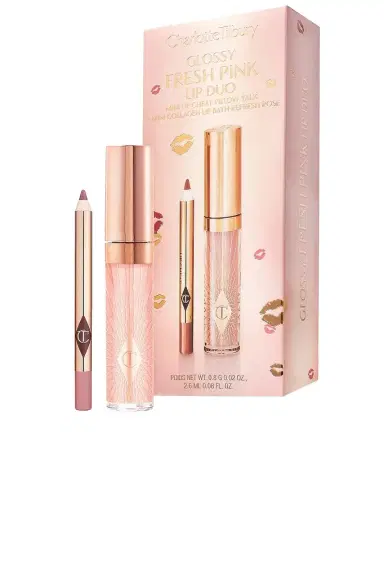 Charlotte Tilbury Glossy Fresh Pink Lip Duo | Thumbnail 1 Charlotte Tilbury Glossy Fresh Pink Lip Duo | Thumbnail 1