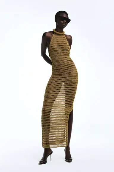 REVOLVE LOS ANGELES Bruni Crochet Gown | Thumbnail 2 REVOLVE LOS ANGELES Bruni Crochet Gown | Thumbnail 2