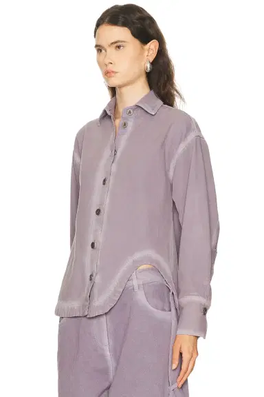 The Attico Bomber Shirt Jacket | Thumbnail 3 The Attico Bomber Shirt Jacket | Thumbnail 3